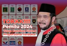 Gugatan Sistem Proporsional Tertutup Di Tolak MK, Pemilu 2024 Tetap Terbuka