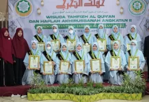 PPTQ Putri Dewan Dakwah Lampung Gelar Wisuda Tahfidzul Qur’an Angkatan ke II