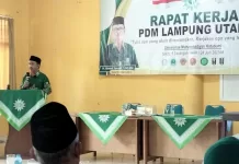 Muhammadiyah Lampung Utara Laksanakan Rapat Kerja Pimpinan Daerah
