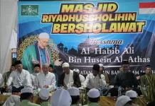Gebyar Sholawat : Masjid Riyadhusshalihin Bersholawat Meriahkan Peringatan Tahun Baru Hijriyah