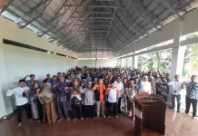 Almuzzammil Yusuf Sosialisasikan 4 Pilar MPR RI di Katibung Lampung Selatan