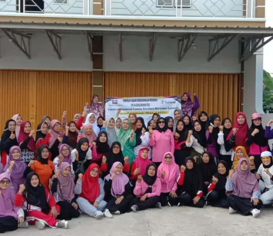 Gerakan Nasional Salimah Berdaya Bersama Salimah PC Sidomulyo Lampung Selatan