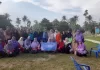 PC Salimah Natar dan Pra Salimah Merak Batin Laksanakan Gerakan Nasional Lansia Berdaya