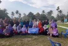 PC Salimah Natar dan Pra Salimah Merak Batin Laksanakan Gerakan Nasional Lansia Berdaya