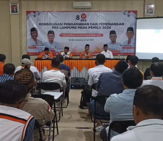PKS Berpotensi Usung Kader sebagai Cakada Di Lima Kabupten/Kota di Lampung
