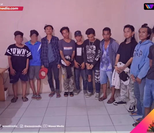 Polsek Tanjungkarang Timur Berhasil Menangkap 10 ‘Pak Ogah’ di Bandar Lampung