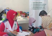 Kegiatan Cek Kesehatan dan Edukasi Menyatu dalam Peringatan Kemerdekaan RI ke-78