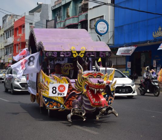 PKS Bandar Lampung Mendorong Pemilu Damai dan Berkeadilan Melalui Kirab Pemilu Integrasi Bangsa
