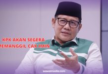 KPK akan Memanggil Muhaimin Iskandar alias Cak Imin
