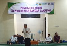 Ingatkan bekal akhirat, Dewan Da’wah Kota Bandar Lampung laksanakan pengajian rutin bulanan