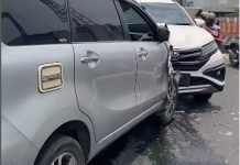 Kecelakaan di Flyover Mall Boemi Kedaton, Bandar Lampung: Arus Lalu Lintas Terhambat