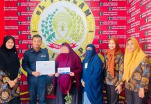Laznas Dewan Dakwah Lampung Memberikan Bantuan Kepada Warga Binaan di Lapas Perempuan Bandar Lampung