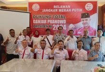 Relawan Jangkar Merah Putih Lampung Siap Dukung Ganjar Pranowo sebagai Presiden RI 2024