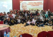 Relawan Ganjar Pranowo Lampung Gelar Kegiatan “Temu Relawan”