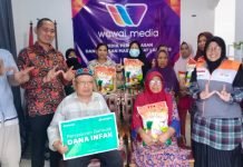 Wawaimedia.com dan Rumah Zakat Salurkan Bantuan Sembako Untuk Warga Gedong Air Bantuan Sembako oleh Wawaimedia.com dan Rumah Zakat