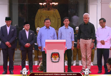 Deklarasi Kampanye Pemilu Damai 2024: Tiga Pasangan Capres-Cawapre Komitmen Semangat Pemilu Damai