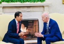 Presiden Joko Widodo Bertemu dengan Presiden Amerika Serikat Joe Biden di Gedung Putih Presiden Joko