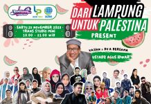 Kolaborasi Konser Amal Dari Lampung Untuk Palestina kolaborasi