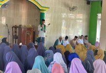 Abdul Hakim Serap Aspirasi di Majelis Taklim Masjid Al Mustaqiem Lampung Utara Abdul Hakim Serap Aspirasi