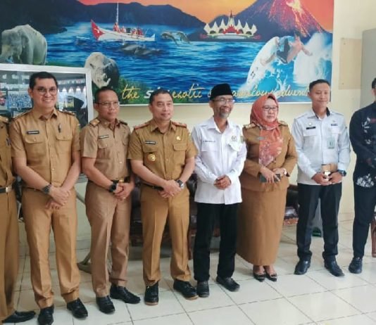 Abdul Hakim Kunjungan Kerja ke Dinas Pariwisata dan Ekonomi Kreatif (Disparekraf) Lampung Abdul Hakim