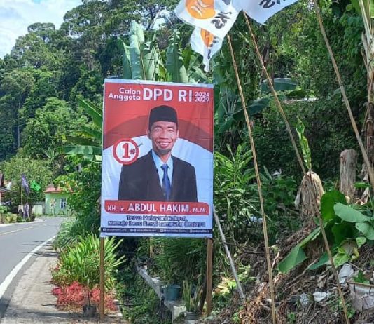 Dukungan Relawan Ramaikan Banner Abdul Hakim di Pesisir Barat Banner Abdul Hakim