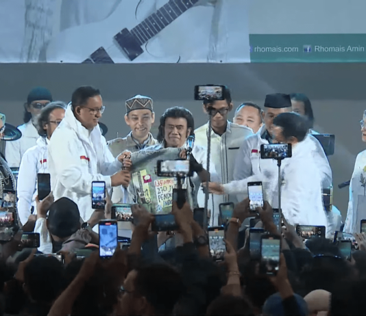 Rhoma Irama Resmi Deklarasikan Dukungan untuk Anies-Cak Imin di Pilpres 2024 Rhoma Irama