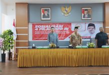 Almuzzammil Yusuf Teriakkan NKRI Harga Mati Untuk Peserta Sosialisasi 4 Pilar