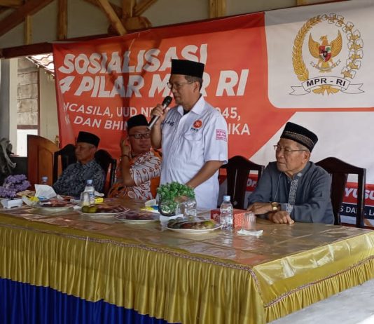 Sosialisasi 4 Pilar di Pesbar Muzzammil Yusuf Ajak Peserta Lawan Hoaks di Masa Pemilu