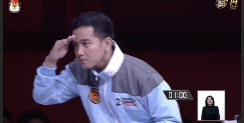 Sikap Tidak Sopan Gibran