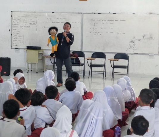 Lazdai Peduli Bersama Sekolah SDS Citra Bangsa Gelar Dongeng Ceria Lazdai Peduli