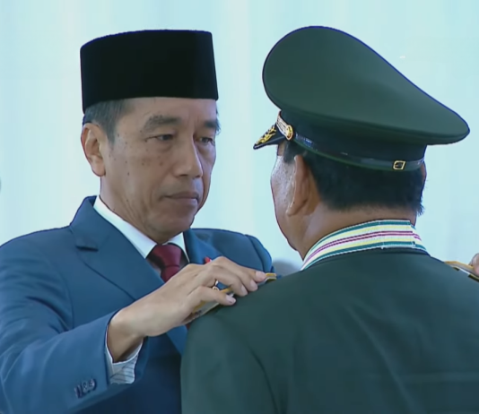 Prabowo Resmi Mendapat Pangkat Jenderal Kehormatan Dari Presiden Jokowi Prabowo Subianto