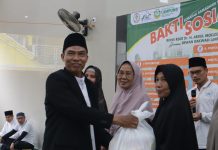 Rohis RSUD Abdul Moeloek dan Dewan Dakwah Lampung Kolaborasi Berikat Pelayanan Kesehatan di Desa Candi Mas