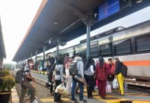PT Kereta Api Indonesia (Persero) Divisi Regional IV Pada Lebaran Tahun ini Layani 60.258 Pemudik