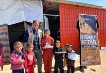 Paket Cinta Ramadhan dari Masyarakat Lampung Untuk Palestina Telah Sampai