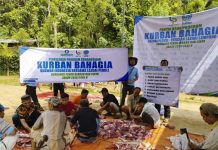 Qudwah Gandeng LAZDAI Lampung Salurkan Kurban Di Pelosok Lampung