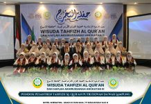 Wisuda Tahfiz of 30 Juz Haflah Akhirusanah Qur’anic School of Dewan Dakwah Lampung tahun 1445 H