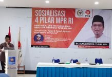 Perdalam Nilai Pancasila Almuzzammil Yusuf Gelar Sosialisasi 4 Pilar di Kota Metro