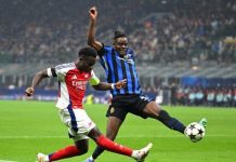 Arsenal Dikalahkan Pemain Pelapis Kedua Inter Milan di Liga Champions, Arteta Salahkan Wasit