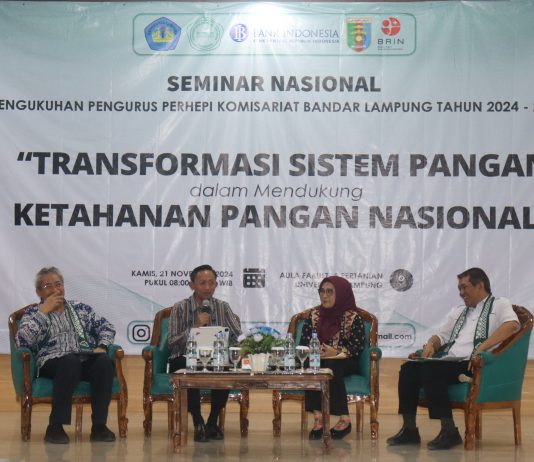 Seminar Nasional Perhepi Usung Tema Transformasi Sistem Pangan untuk Ketahanan Pangan Nasional