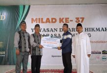 Yayasan Daarul Hikmah Rayakan Milad ke-37, Donasikan 10 Juta untuk Dakwah Pedalaman