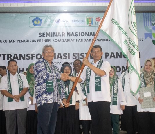 Teguh Endaryanto Resmi Jabat Ketua PERHEPI Bandar Lampung