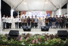 Doa Bersama Sambut Tahun Baru 2025 di Mahan Agung