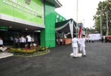 Jadi Pembina Upacara Hari Amal Bakti Kemenag ke-79, Pj. Gubernur Samsudin Sampaikan Amanat Menteri Agama Nasaruddin Umar