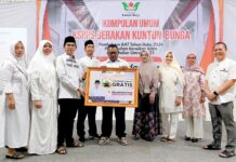 Security Pelabuhan Raih Hadiah Umroh dalam Kegiatan Koperasi Syariah Kuntum Bunga di Lampung