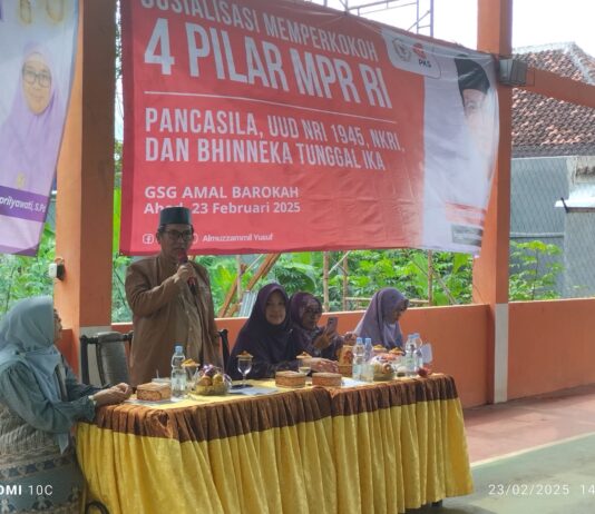 Ratusan Emak-Emak di Pesawaran Antusias Ikuti Sosialisasi 4 Pilar Bareng Almuzammil Yusuf