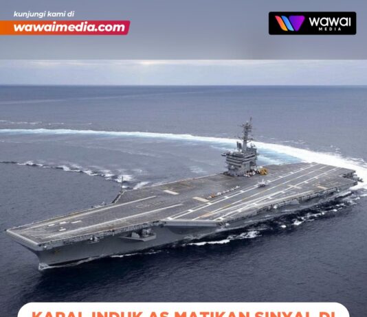 Kapal Induk AS Matikan Sinyal di Indonesia Saat Menuju Timur Tengah, Ada Apa?