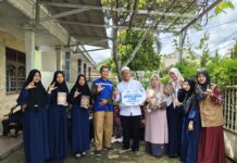 Kolabori Ruang Baik dan Lazdai, salurkan 45 Mushaf Alquran ke Yayasan Husnul Amal