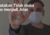 Kukatakan Tidak maka Batas menjadi Jelas