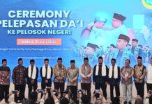 Wamen Desa dan PDT Melepas Dai Pengabdian STID Mohammad Natsir