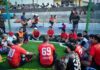 Presiden PKS Al Muzammil Yusuf Main Bola Bareng Jurnalis di Lampung